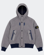 Stone Island Blue Bomber Jacket - M
