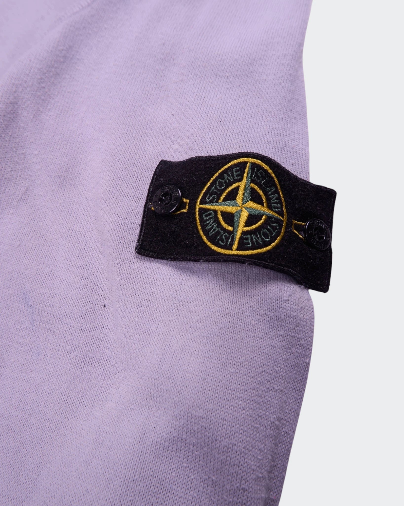 Stone Island Blue Crewneck Jumper - L
