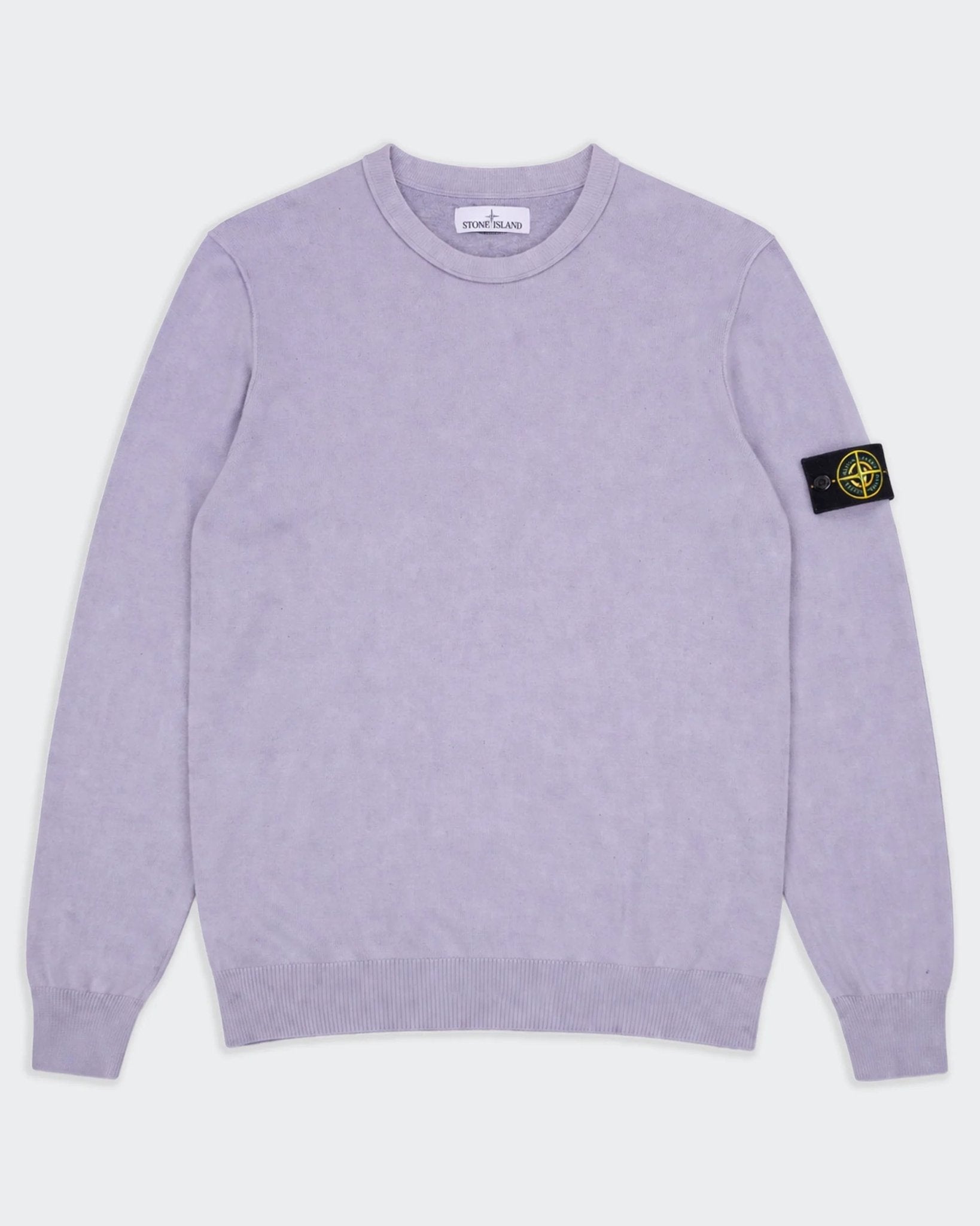Stone Island Blue Crewneck Jumper - L