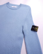 Stone Island Blue Crewneck Sweater - M