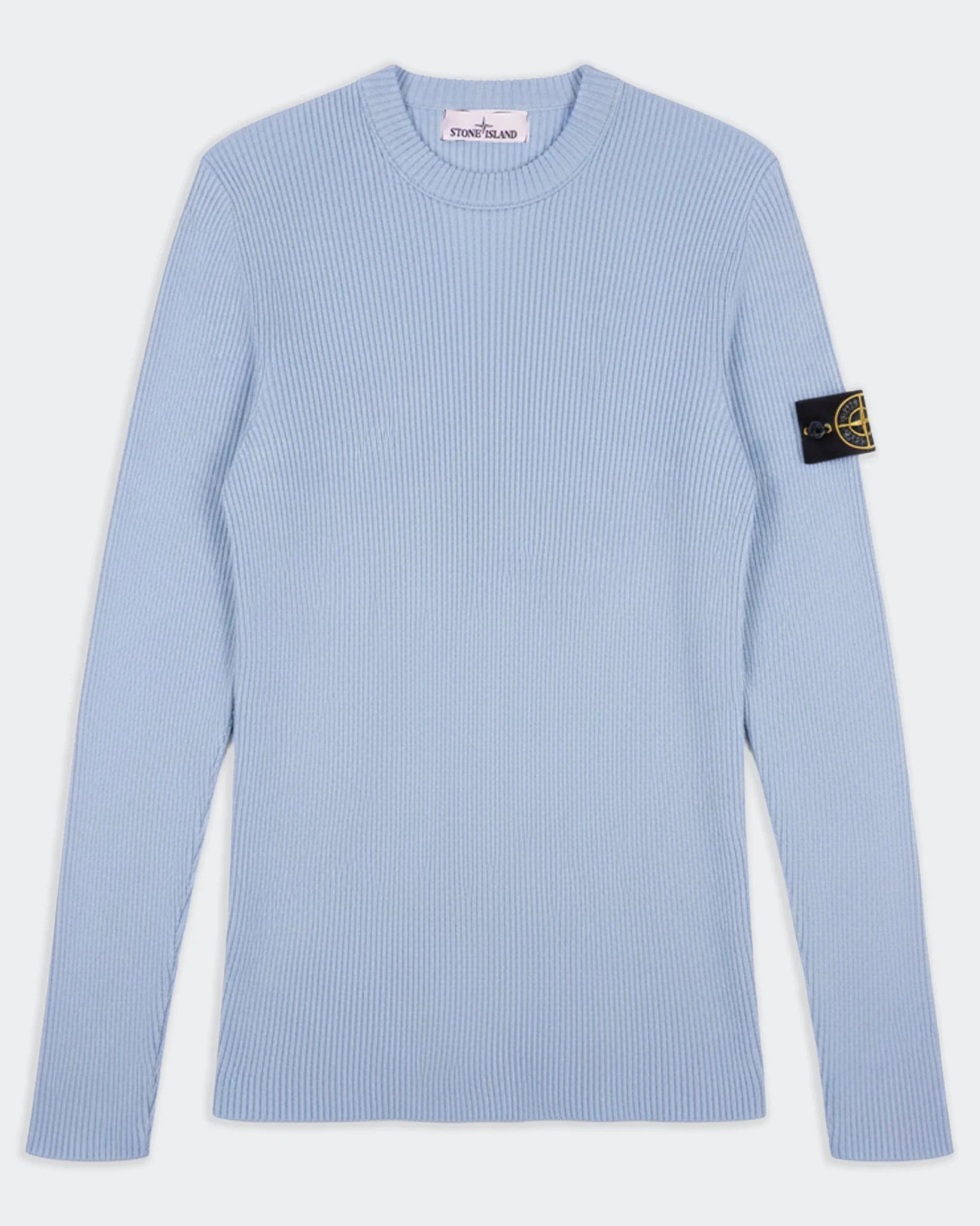 Stone Island Blue Crewneck Sweater - M
