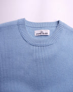 Stone Island Blue Crewneck Sweater - M