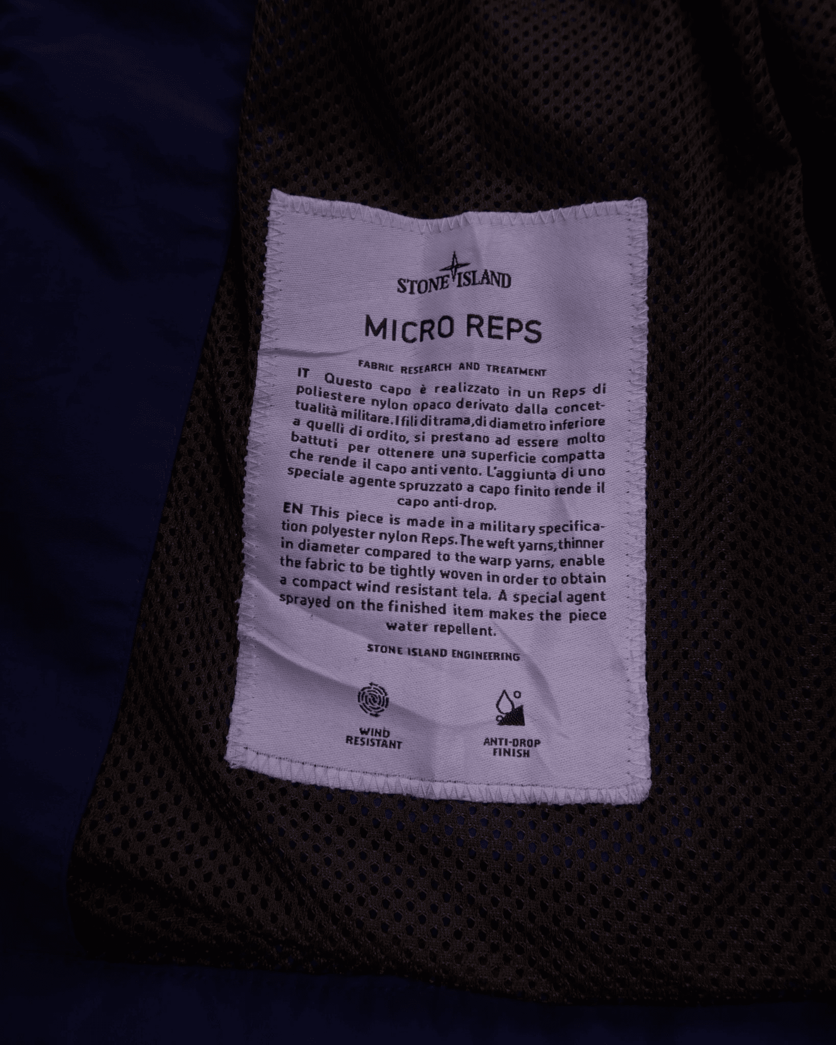 Stone Island Blue Jacket - S