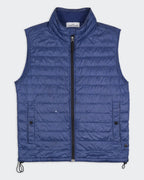 Stone Island Blue Puffer Vest - XL
