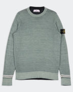 Stone Island Green Crewneck Sweater - S
