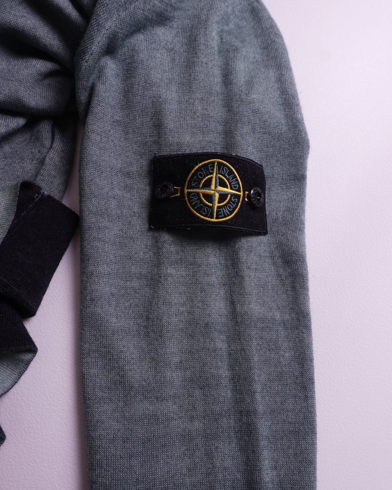 Stone Island Green Crewneck Sweater - S