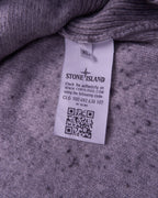 Stone Island Grey Button Cardigan - L