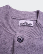 Stone Island Grey Button Cardigan - L