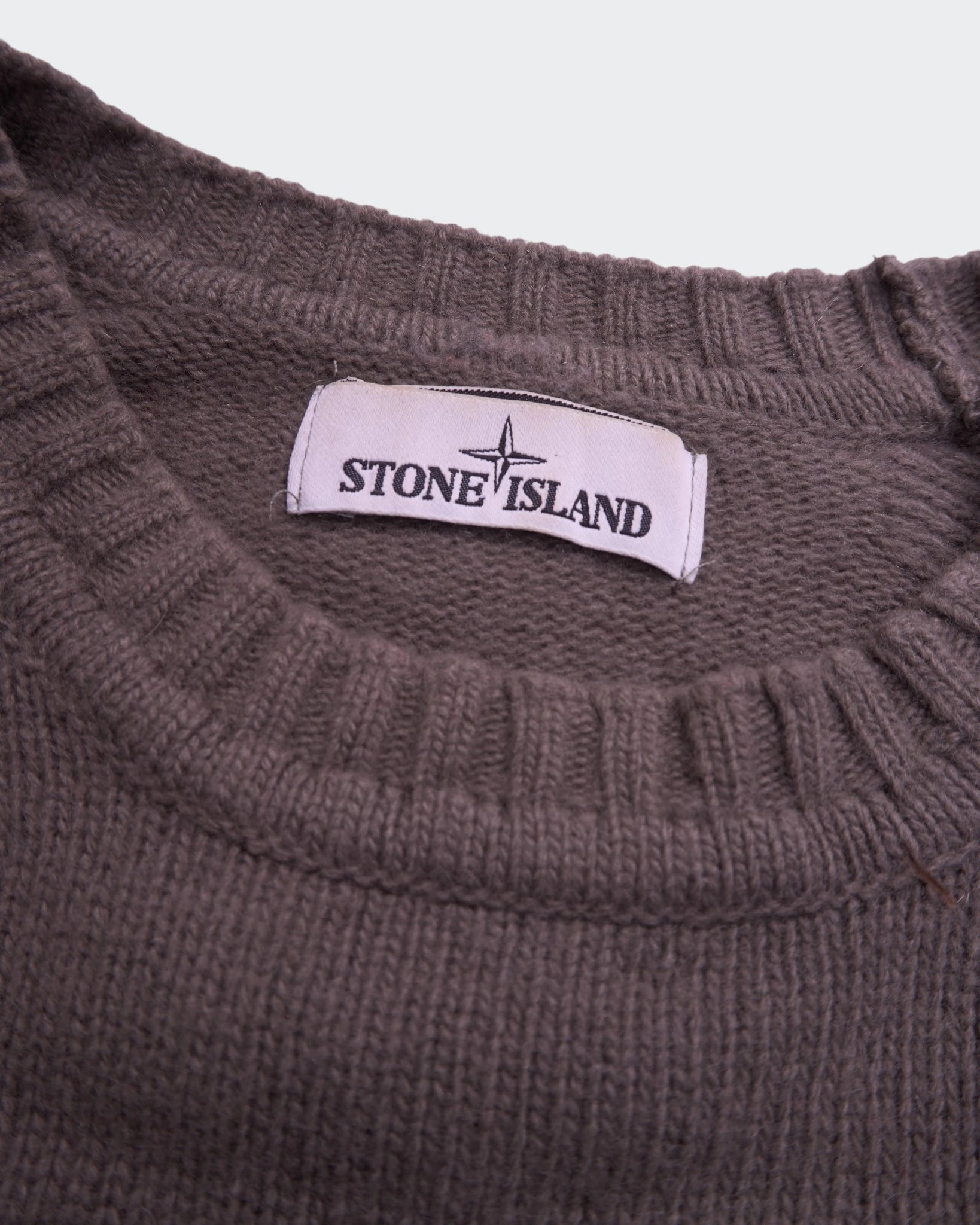 Stone Island Grey Crewneck Jumper - M