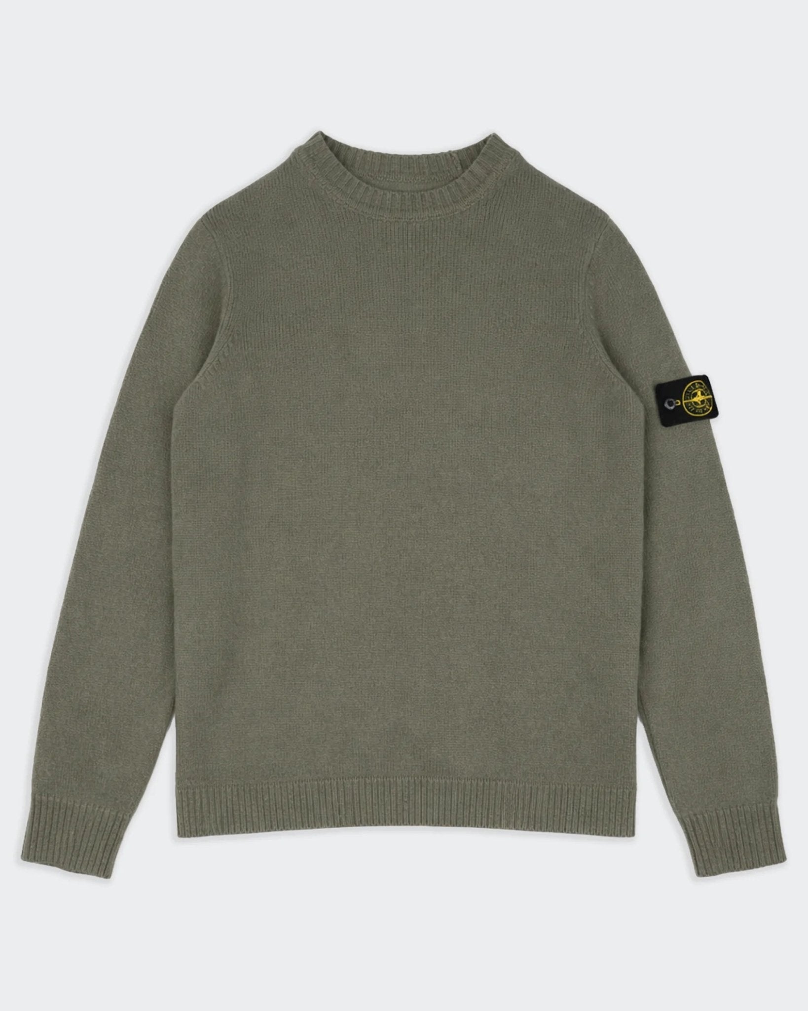 Stone Island Grey Crewneck Jumper - M