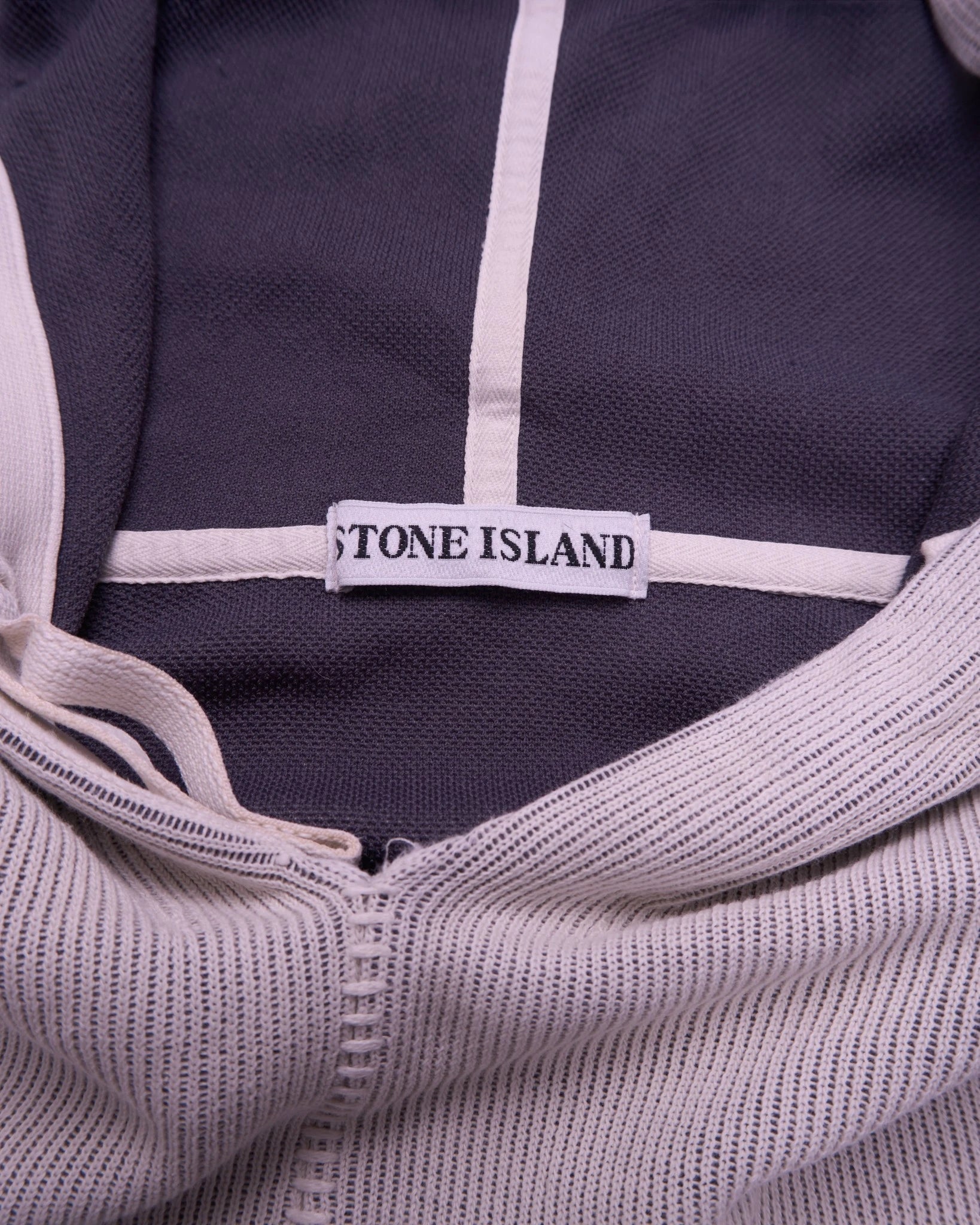 Stone Island Grey Hoodie - L