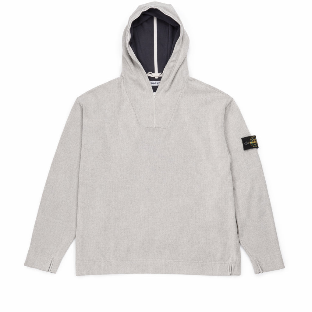Stone Island Grey Hoodie - L