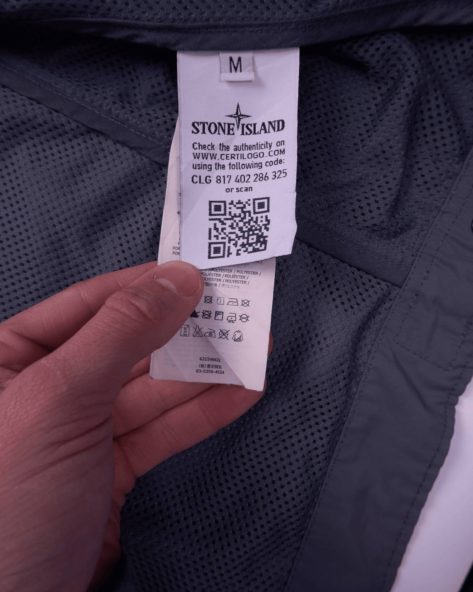 Stone Island Grey Jacket - M