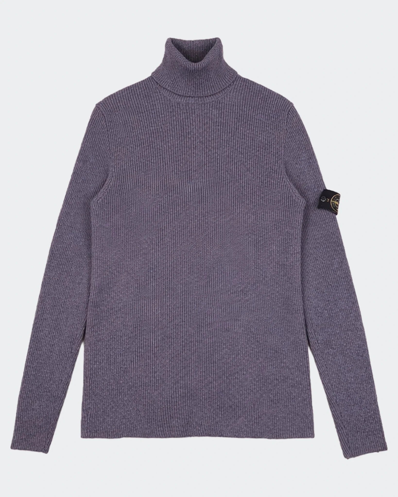 Stone Island Grey Turtleneck Sweater - XL