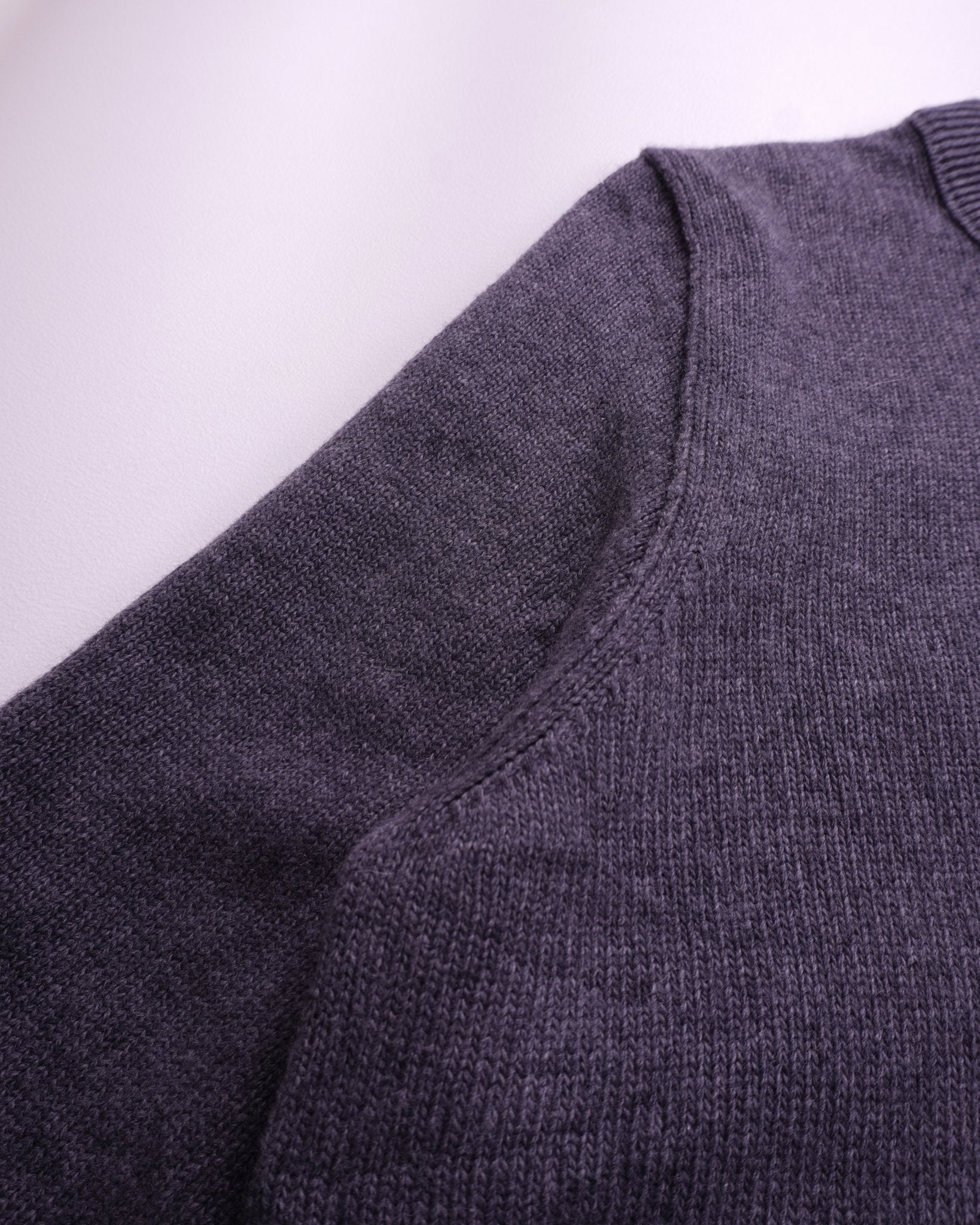 Stone Island Grey Wool Crewneck Sweater - S