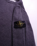 Stone Island Grey Wool Crewneck Sweater - S
