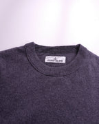 Stone Island Grey Wool Crewneck Sweater - S