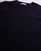 Stone Island Navy Cotton Crewneck Sweater - L
