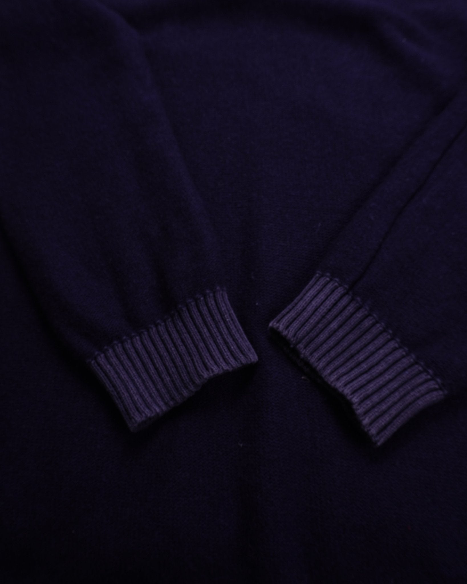 Stone Island Navy Cotton Crewneck Sweater - XL
