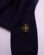Stone Island Navy Cotton Crewneck Sweater - XL