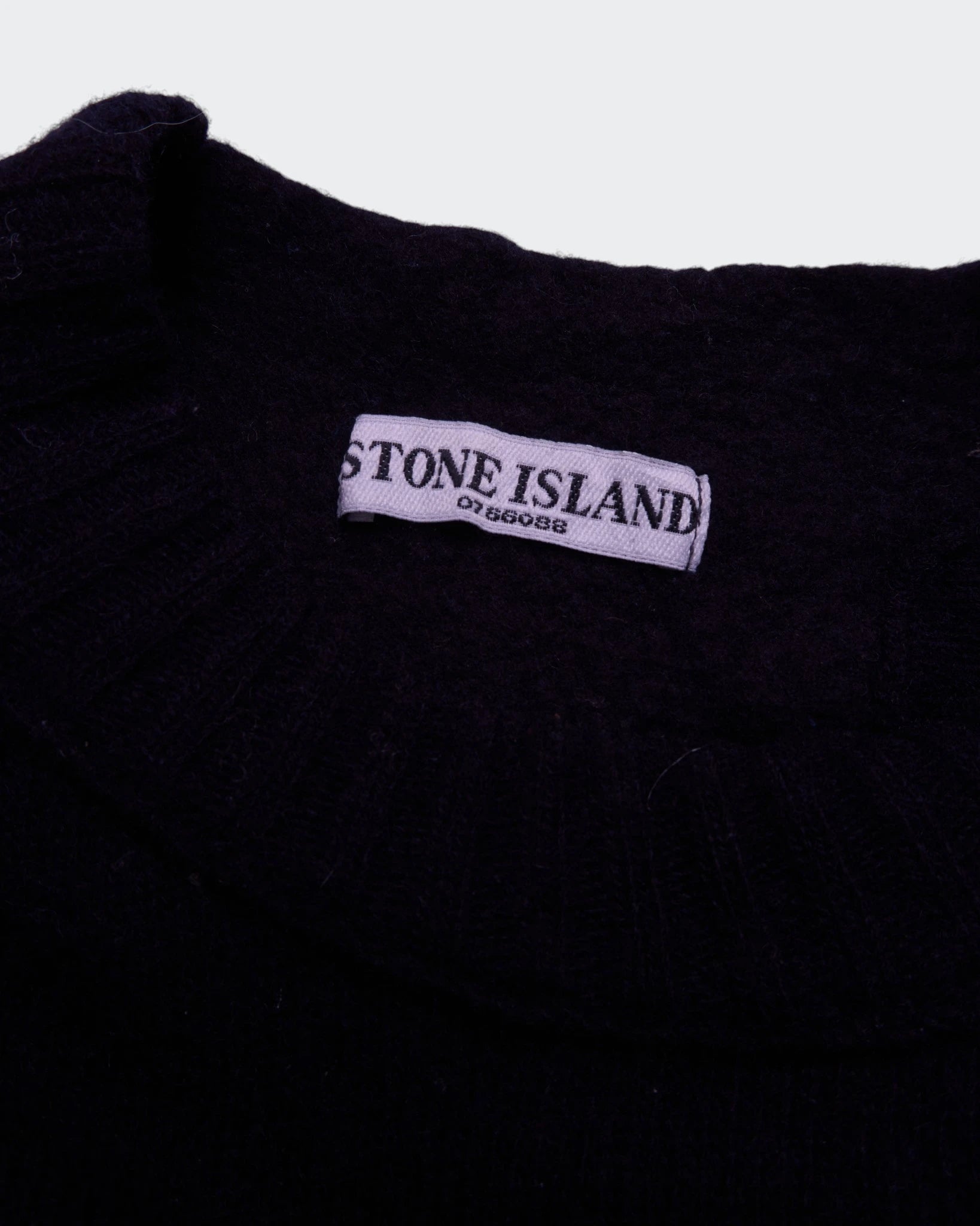 Stone Island Navy Crewneck Jumper - M