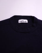 Stone Island Navy Crewneck Sweater - L