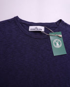 Stone Island Navy Crewneck Sweater - S