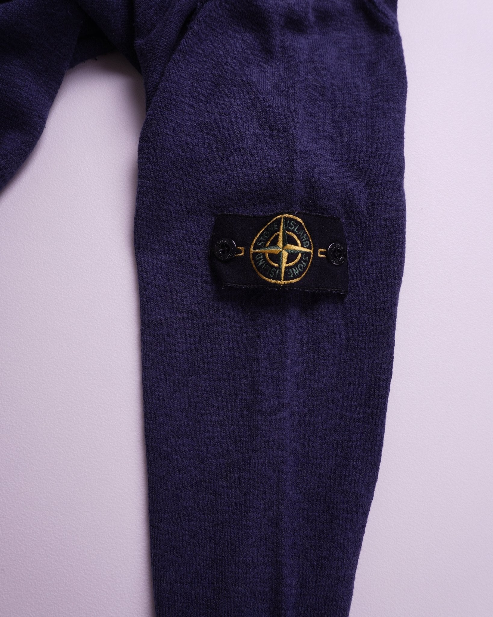 Stone Island Navy Crewneck Sweater - S
