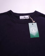 Stone Island Navy Crewneck Sweater - S