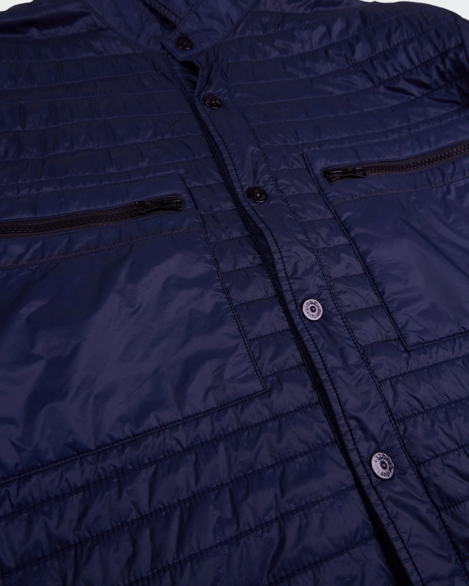 Stone Island Navy Puffer Jacket - XL