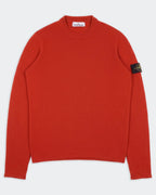 Stone Island Orange Crewneck Sweater - L