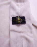 Stone Island White Crewneck Sweater - S