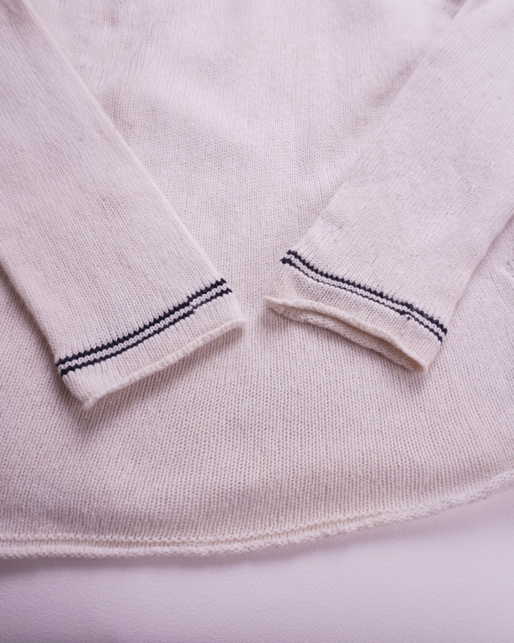 Stone Island White Crewneck Sweater - S