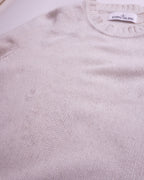 Stone Island White Crewneck Sweater - S