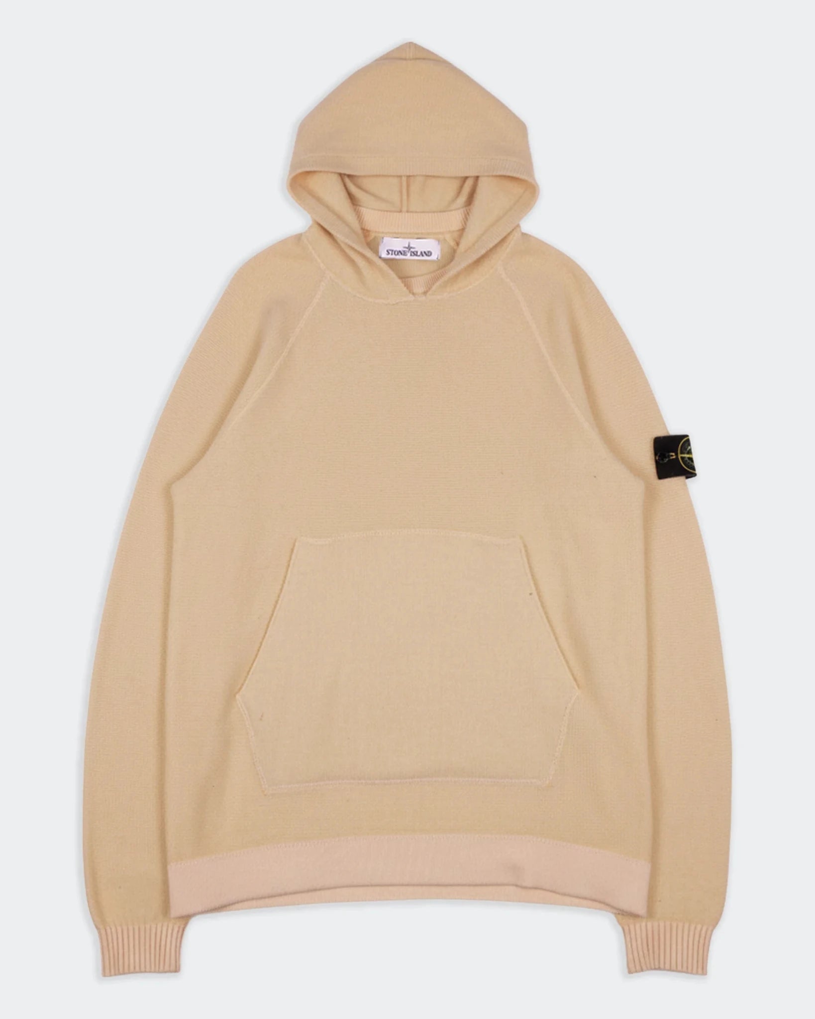 Stone Island Yellow Hoodie - L