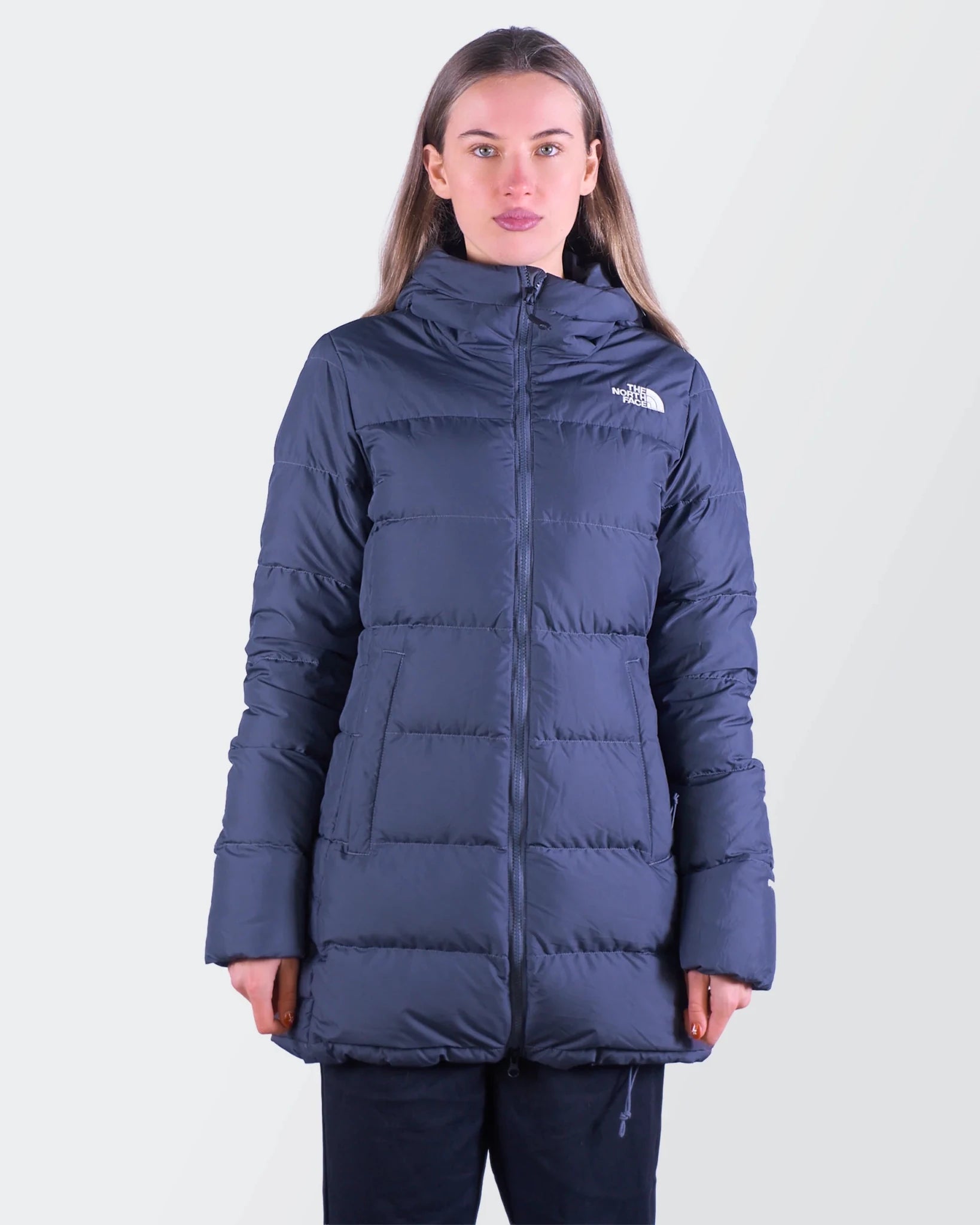 The North Face Blue Puffer Coat S