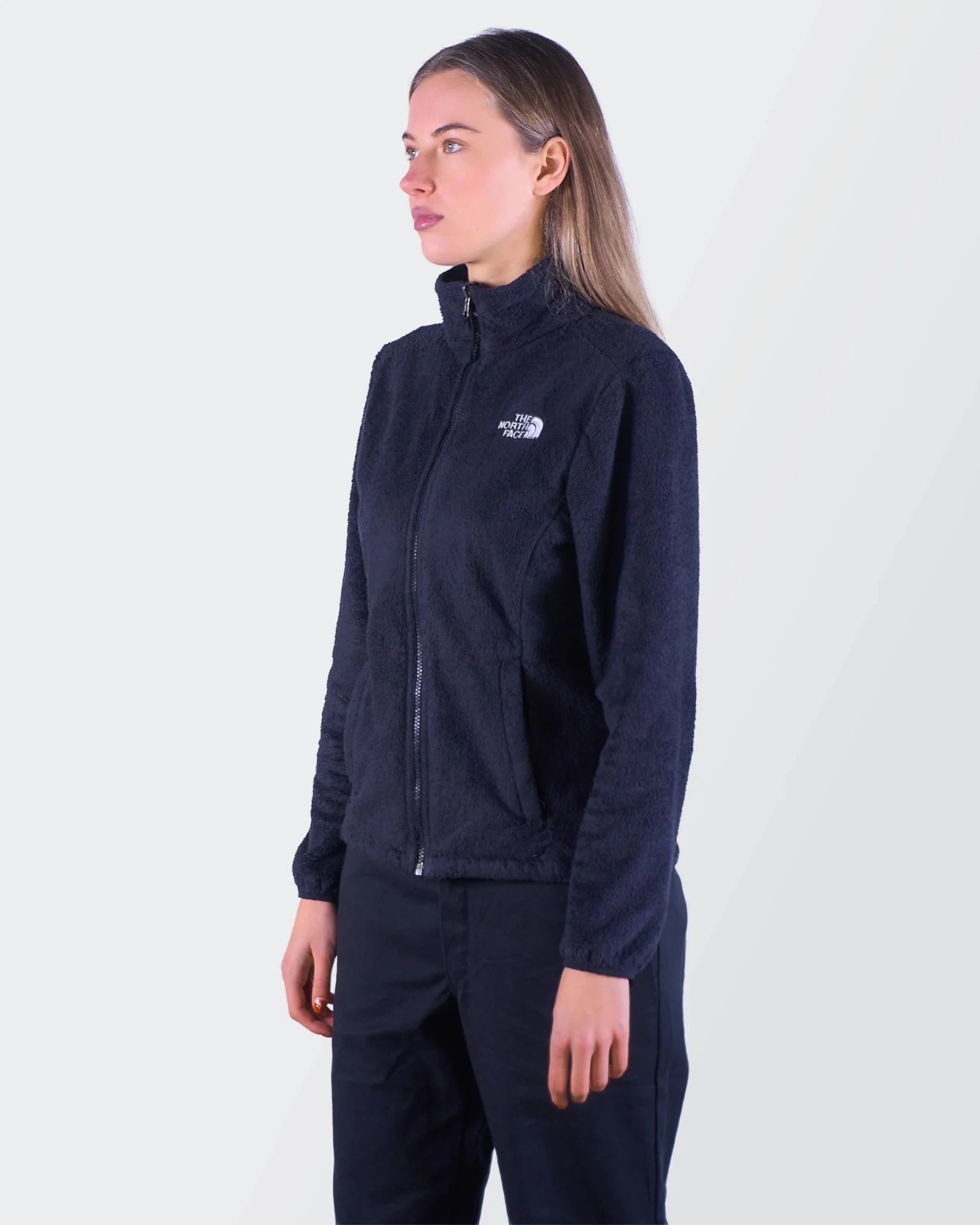 The North Face Navy Fleece Jacket S