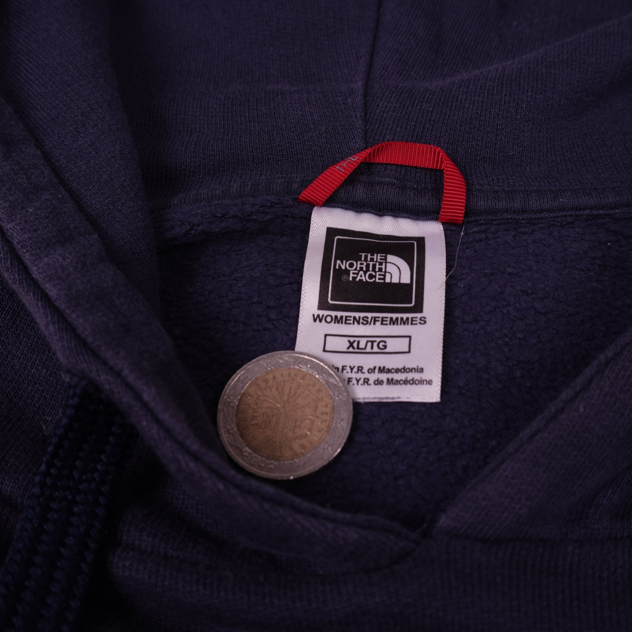 The North Face Navy Hoodie - XL