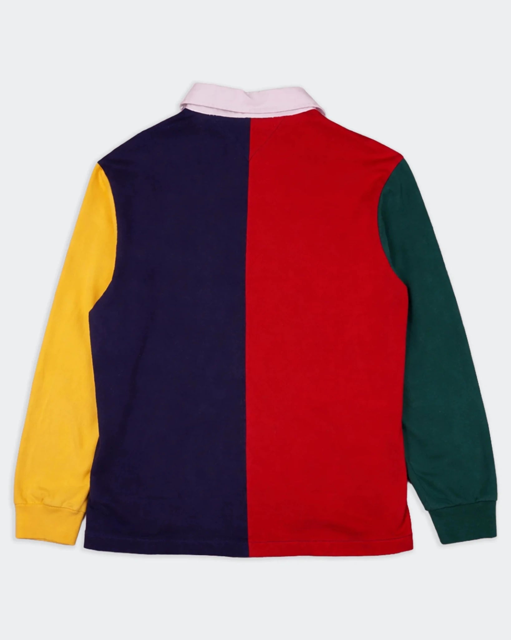 Tommy Hilfiger Navy Long Sleeve Polo Shirt - L