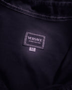 Versace Blue Button - up Shirt - XL