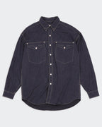 Versace Blue Button - up Shirt - XL
