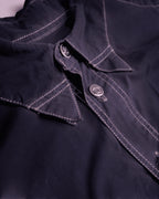 Versace Blue Button - up Shirt - XL