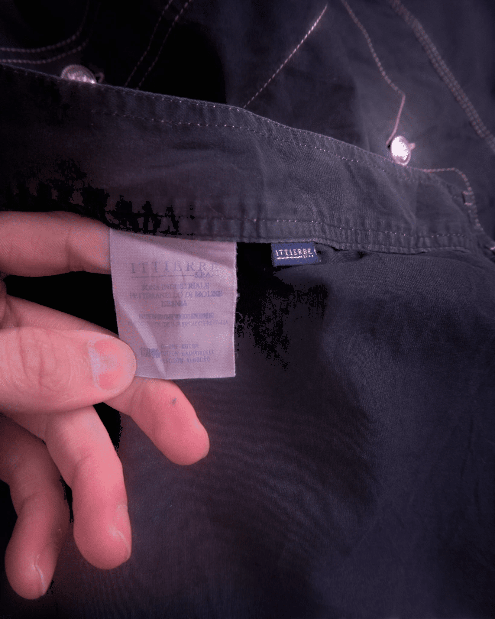 Versace Blue Button - up Shirt - XL