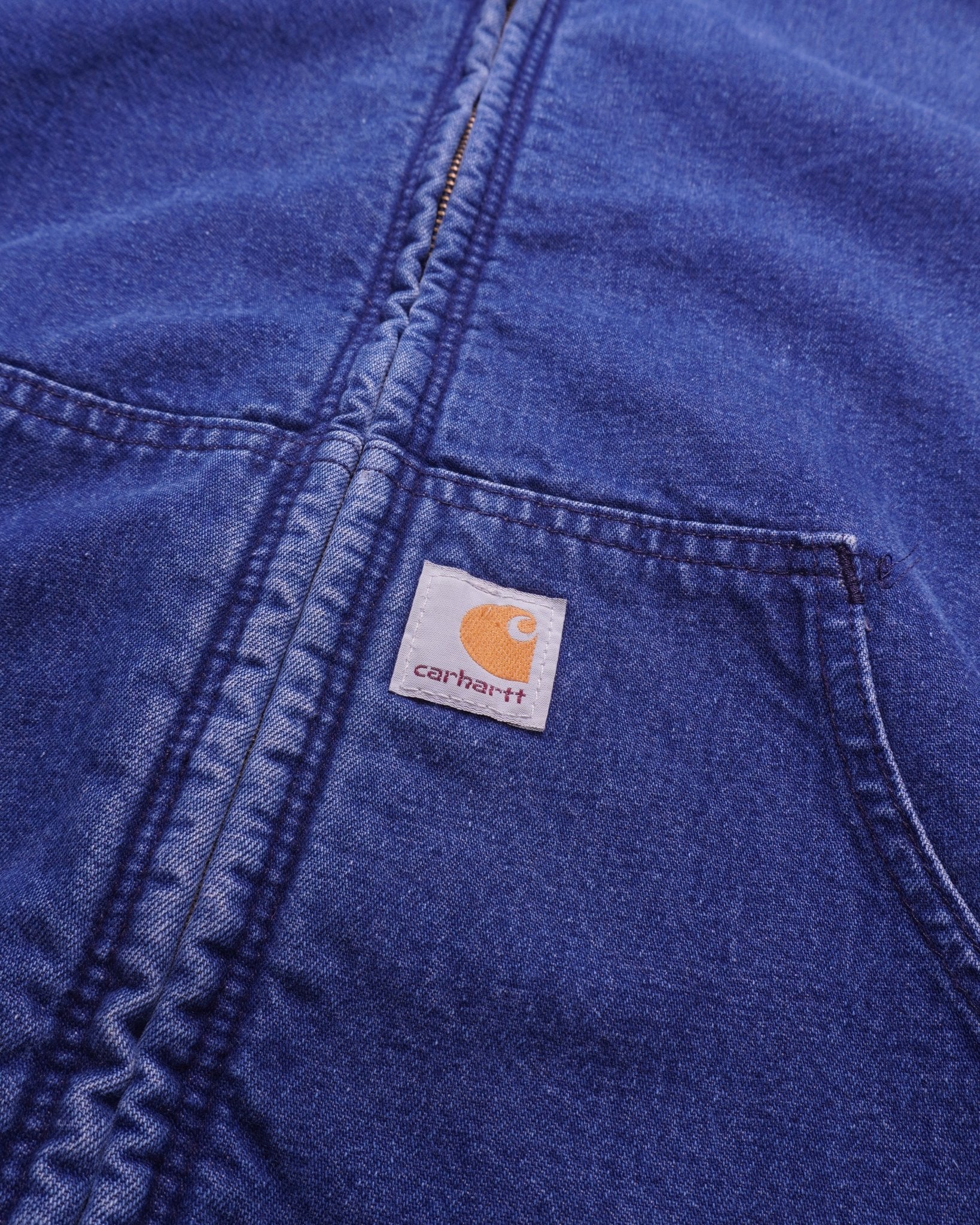 Vintage Carhartt Active Denim Jacket Denim - XS