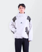 White Balaclava Hoodie