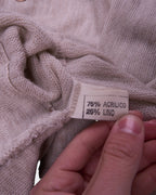 Yves Saint Laurent Beige Button Cardigan - XL