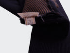 Yves Saint Laurent Black Cotton V - neck Sweater - S