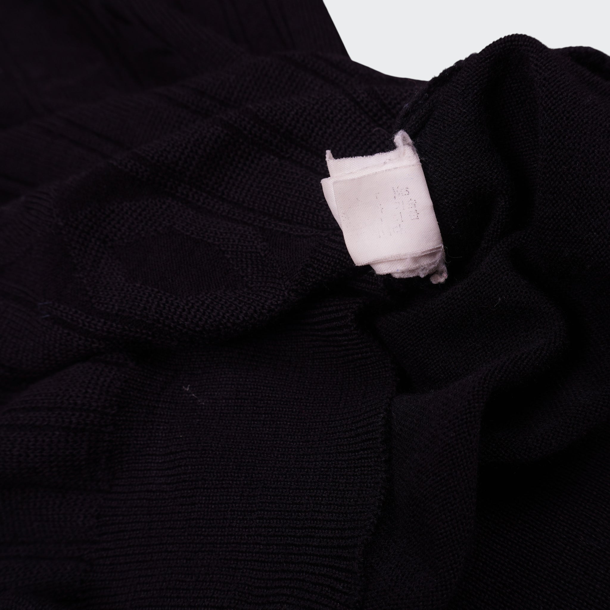 Yves Saint Laurent Black V - neck Sweater - M